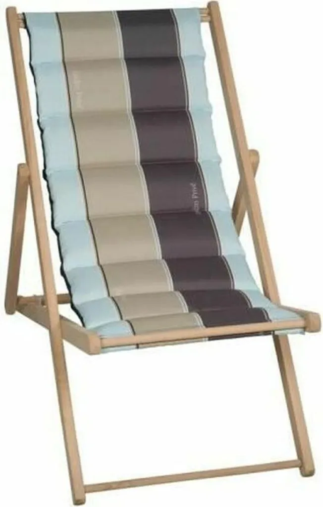 Chaise de jardin stable et durable en bois Jardin Prive I Love Gris