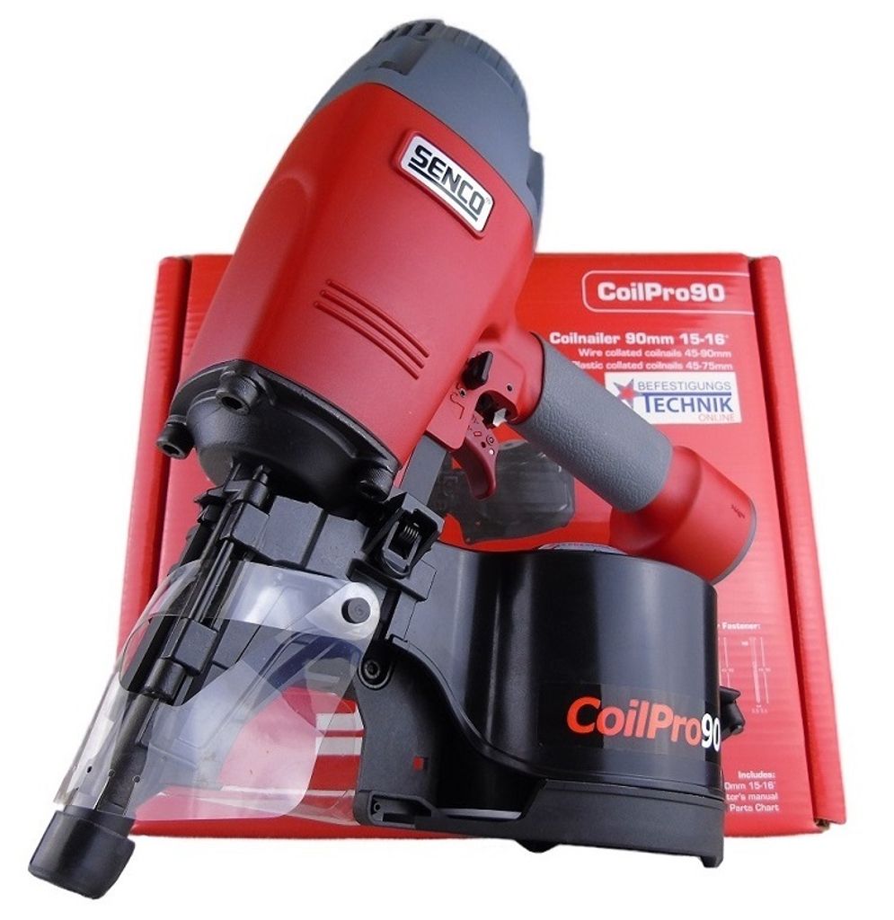 SENCO Coilpro-90 Druckluft-Rollennagler - Für Nägel von 45 bis 90 mm - 1VS2001N