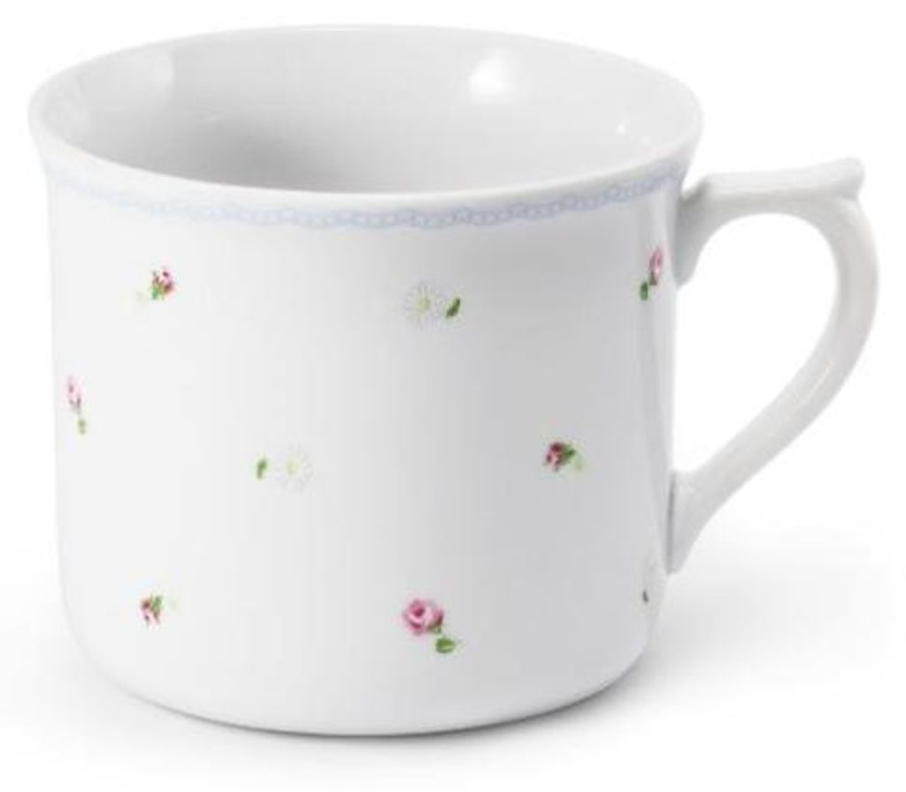 Großer Becher Kocher, Porzellan, 700 ml, RoseLine, Leander