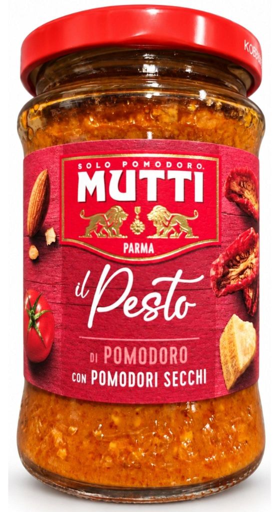 Pesto aus sonnengetrockneten Tomaten 180g - Mutti Produktbild 