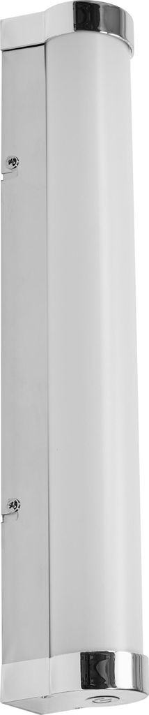 OSRAM ORBIS Tube Spiegel-/Wandleuchte mit LED, gefrostetes Glas/Chrom, 9W, 900lm, dimmbar, 3000/4000K über Wandschalter einstellbar, 40cm Durchmes...