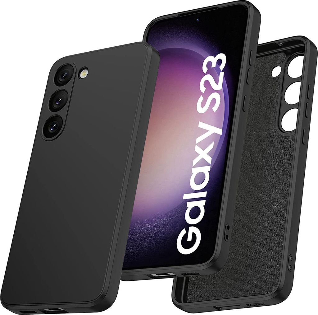 Galaxy S23 Hülle, LaimTop Slim Liquid Silikon Gel Gummi Produktbild 