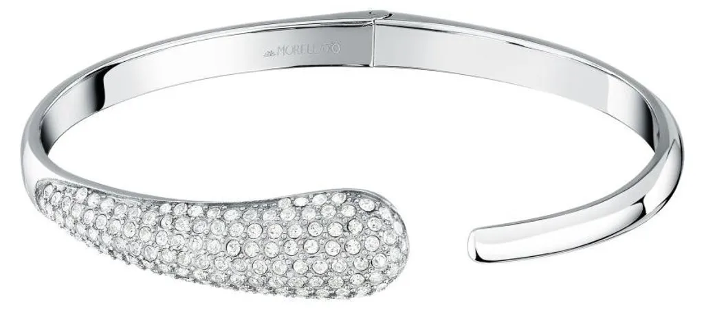 Bracelet Hypoallergénique Acier Massif Cristaux SAYP18 - Sans Nickel 5,6cm