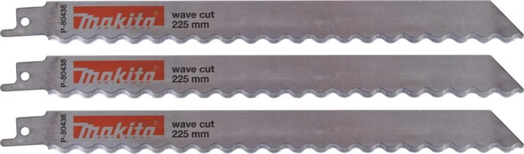 Lame de scie sabre élagage 225mm Makita P-80438 pour jardin et forêt