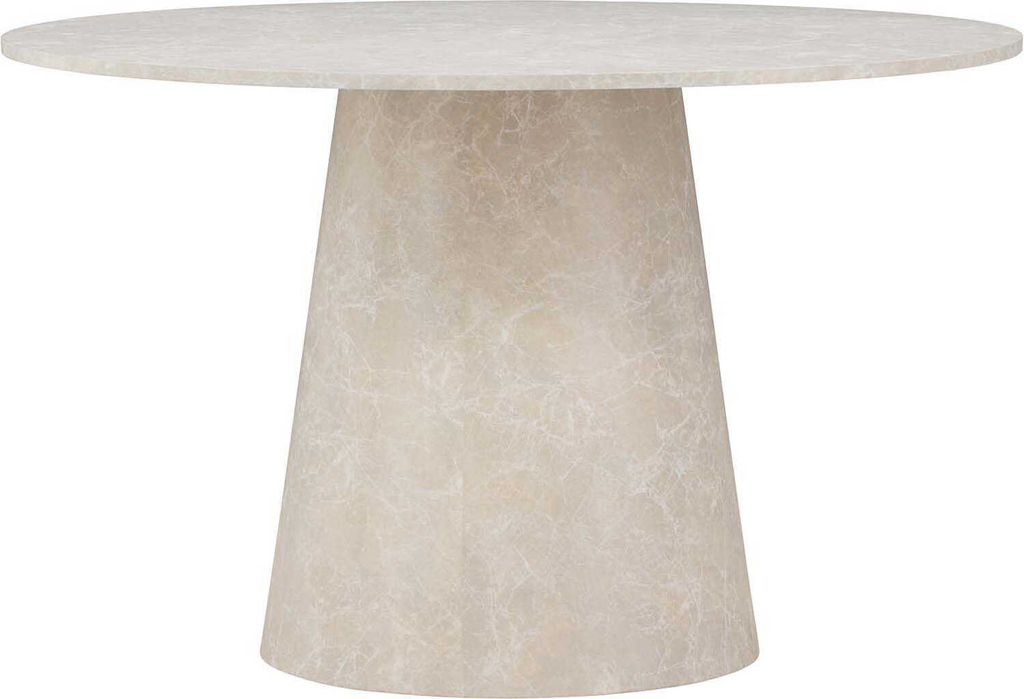 Lanzo table à manger Ø120cm beige. Image du produit 
