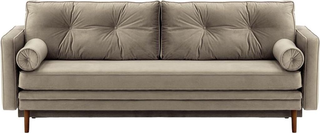 Schlafsofa Mossa mit Stauraum-Velluto 17-dark oak