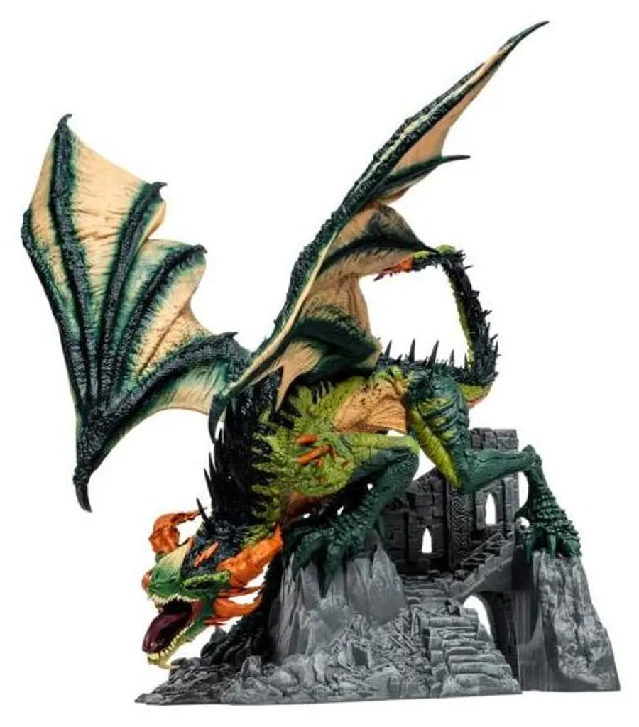 Dragon Berserker Clan 15 cm McFarlane Série 8 - Figurine de Dragon Ultra Détaillée
