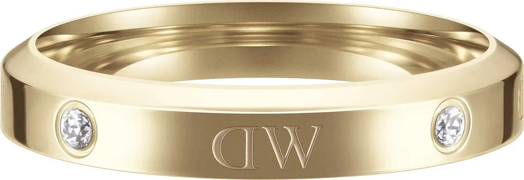 Daniel Wellington DW00400289 Anello Lumine - Stile Minimal Oro