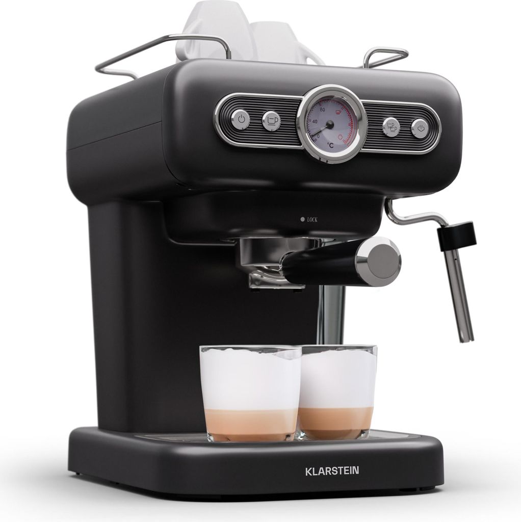 Klarstein machine à expresso porte-filtre avec mousseur à Image du produit 