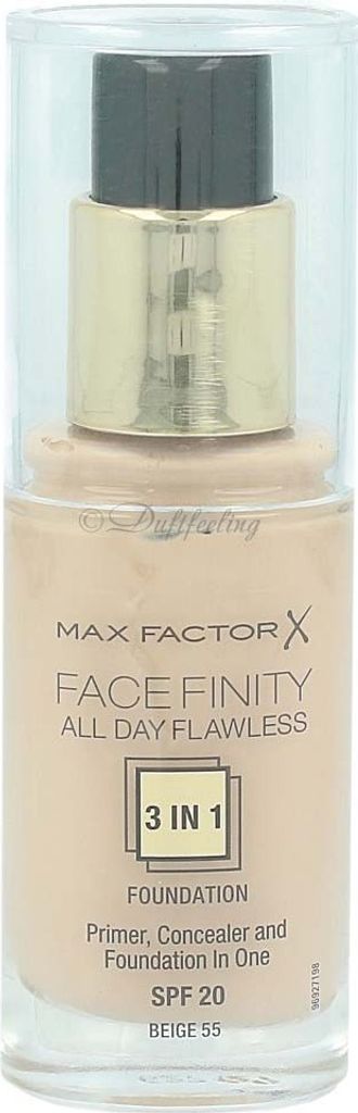 Max Factor Facefinity All Day Flawless 3 In 1 Foundation SPF 20 55 Beige 1 Count