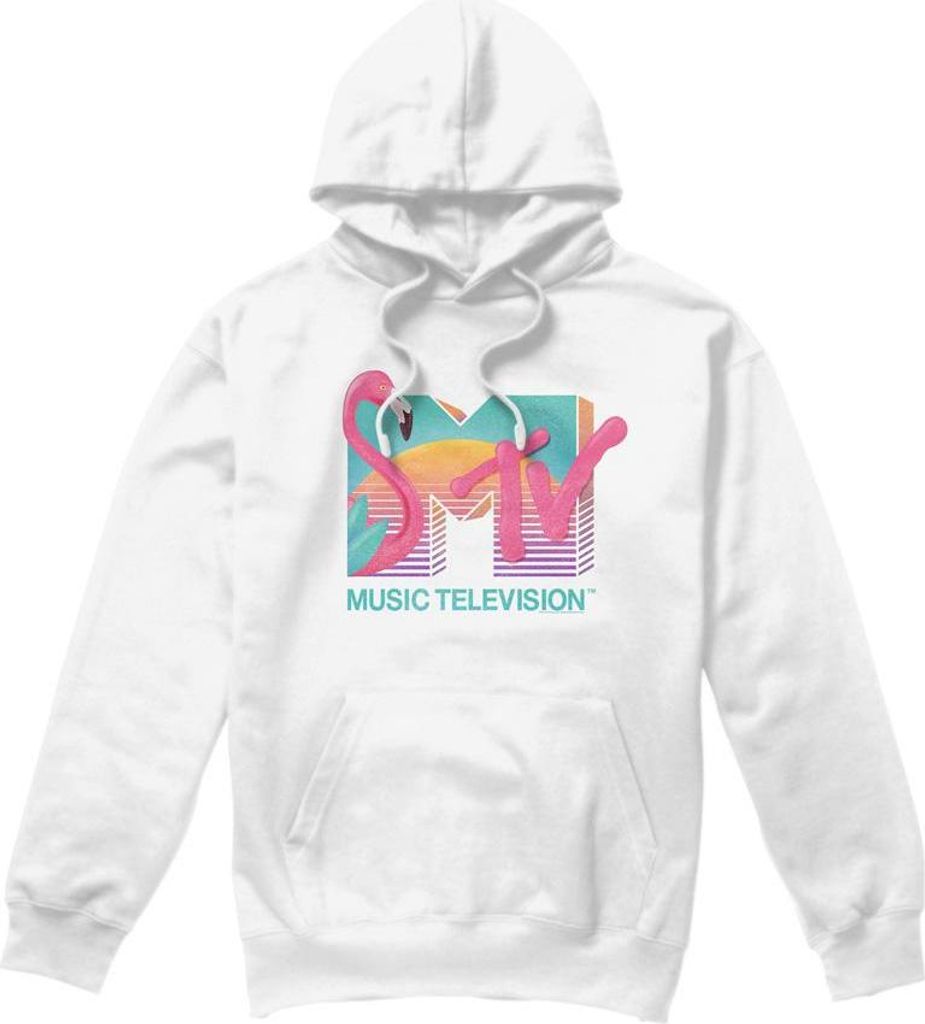 MTV - Kapuzenpullover für Herren TV8632 (M) (Weiß)