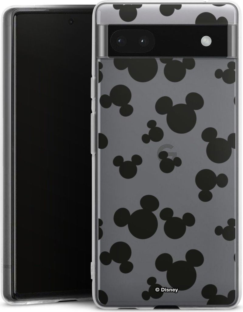 DeinDesign Handyhülle für Google Pixel 6a Silikon Hülle Case Smartphone Schutzhülle Disney Mickey Mouse Muster