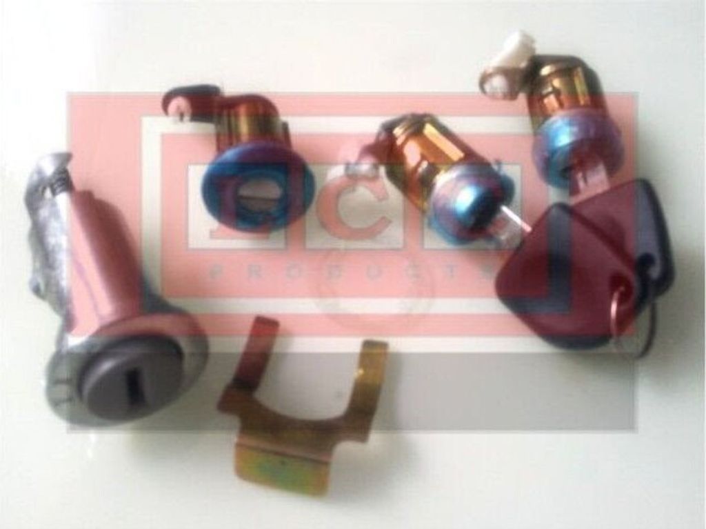 LCC Schließzylindersatz TR0522 für DAEWOO Matiz Schrägheck (M100, M150)
