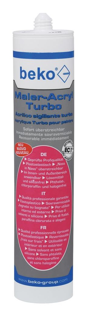 beko Maler-Acryl Turbo weiß 310ml Produktbild 