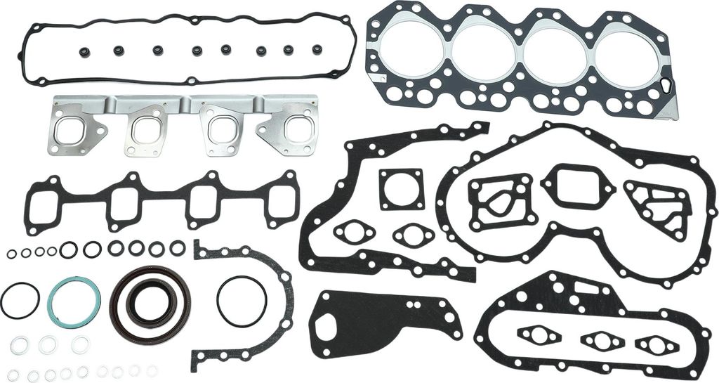 Zylinderkopfdichtungssatz für Toyota 14B Effizienz Dichtung Nr. 411156070 Motor Motor Ventildichtungssatz Schwarz