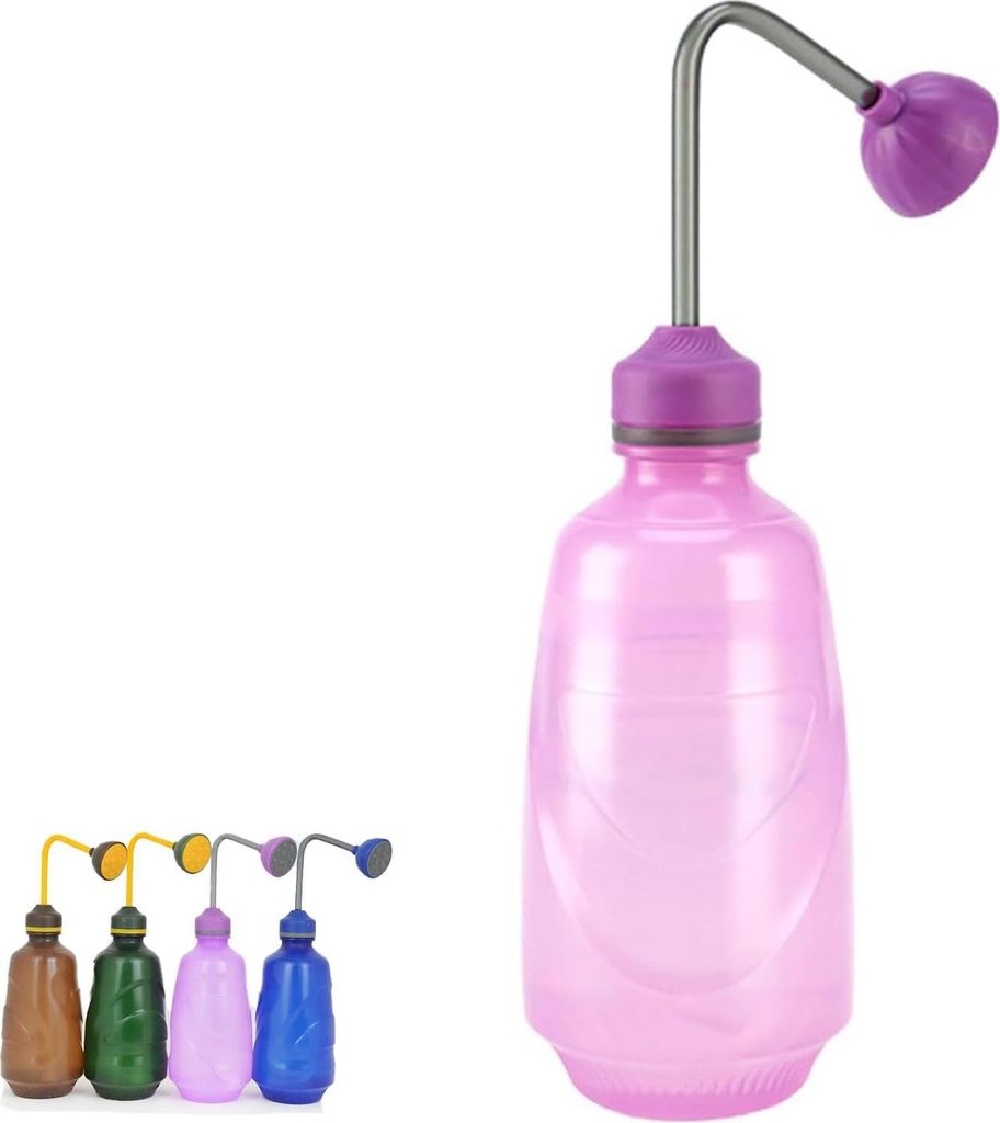 Sprühguss mit 2-in-1 Mundstück - 450 ml - lila