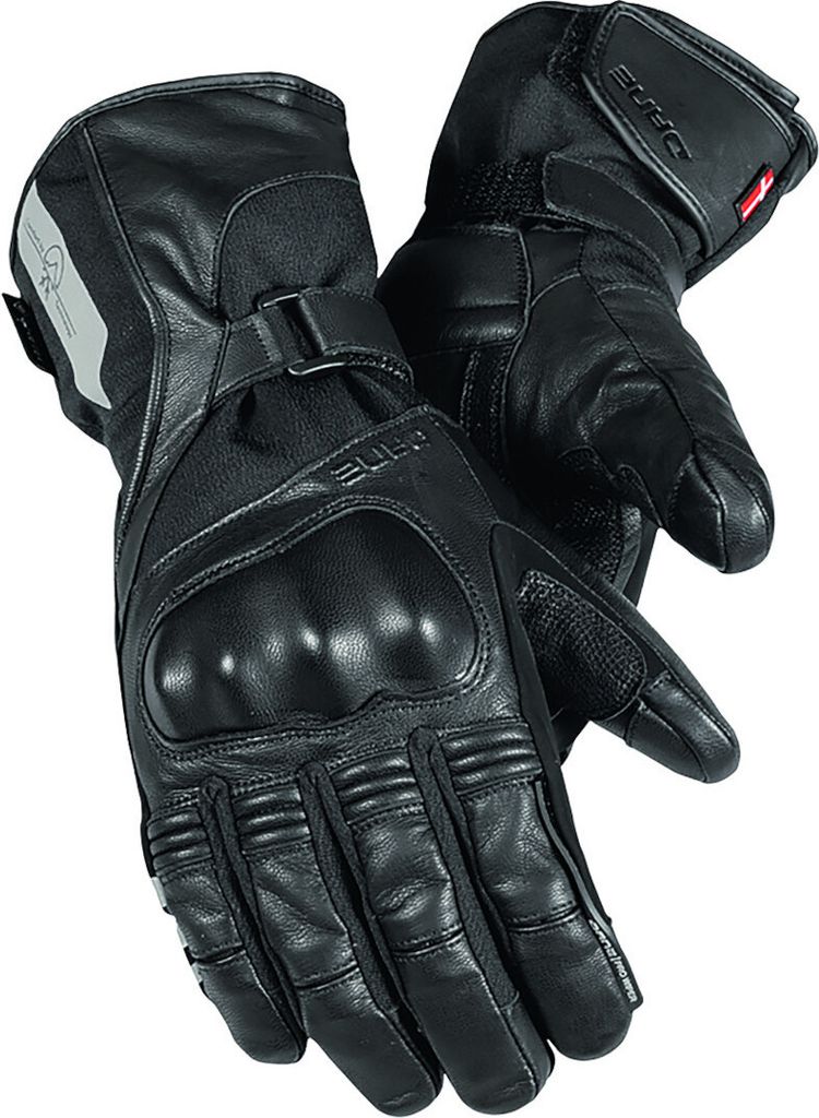 DANE Nuuk wasserdichte Winter Motorrad Handschuhe, schwarz, 3XL