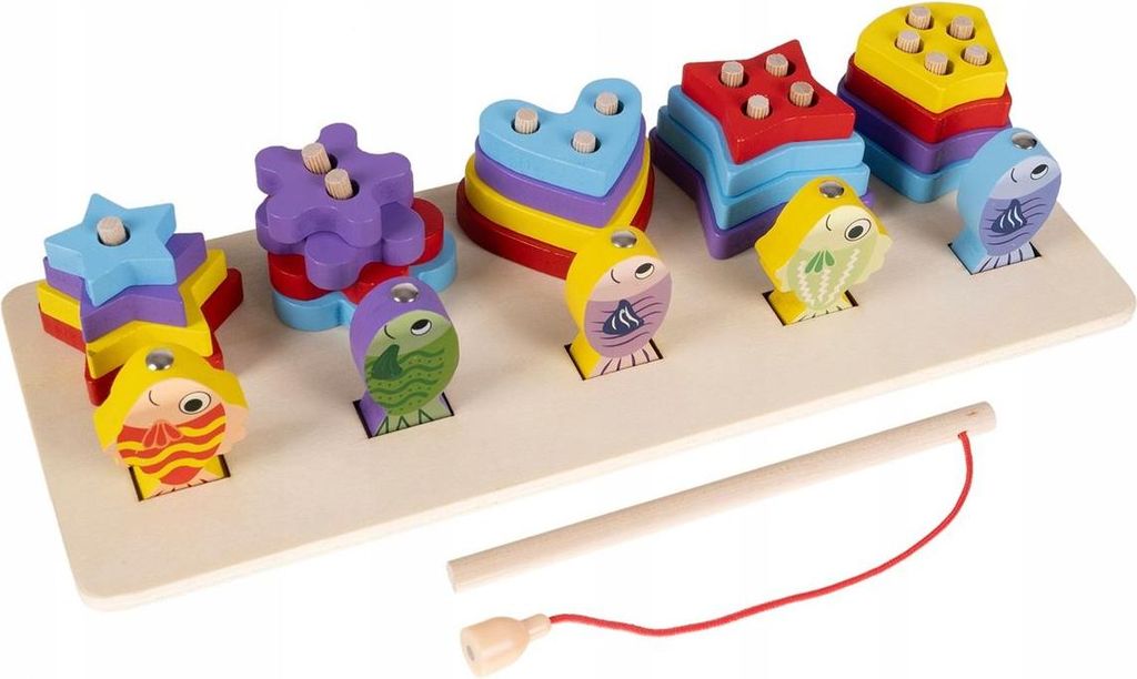 Dřevěná třídička - rybářská Kruzzel 22565 Obrázek produktu 