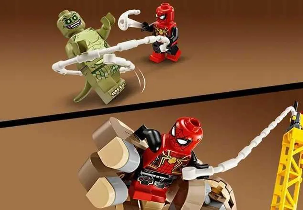 Jeu de construction LEGO 76280 Spider-Man vs Sandman combat de titans - 13