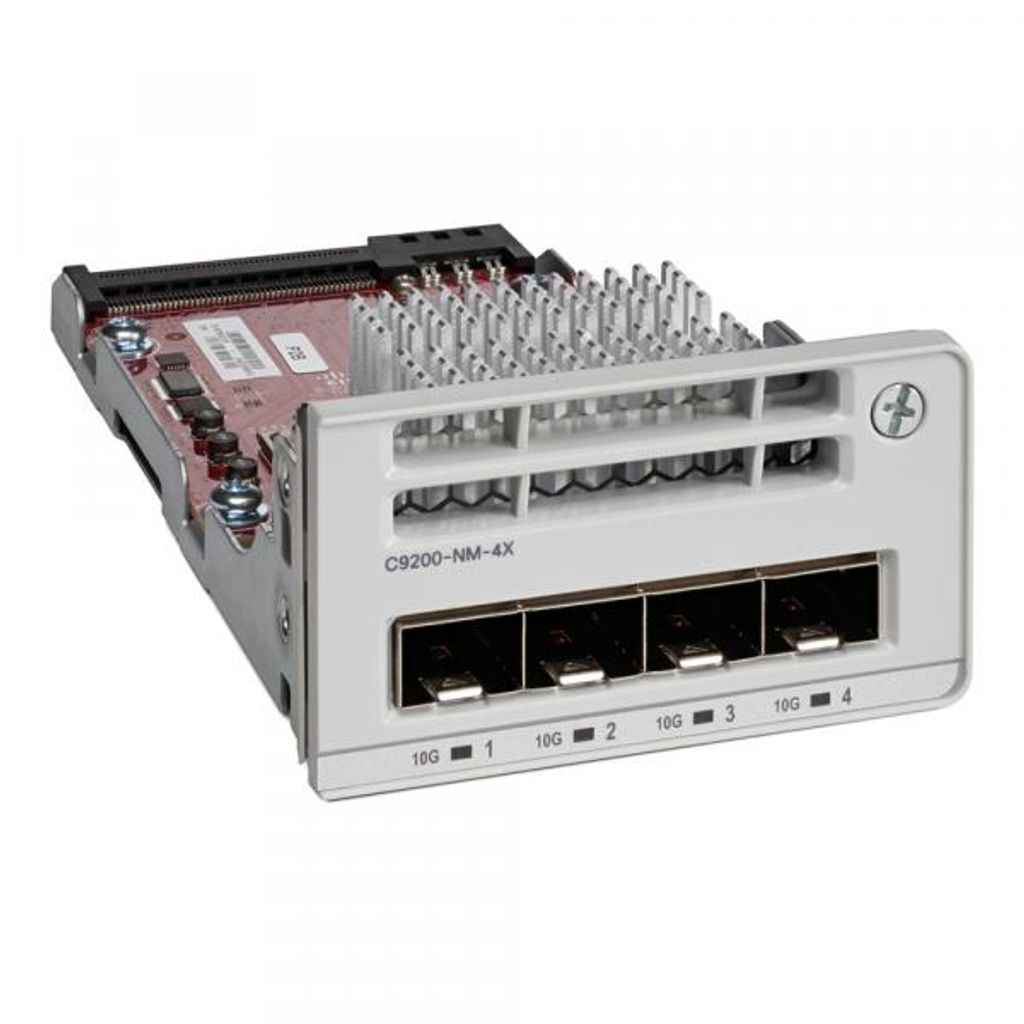 Cisco C9200-NM-4X= 10 Gigabit Ethernet, Gigabit Ethernet Netzwerk-Switch-Modul