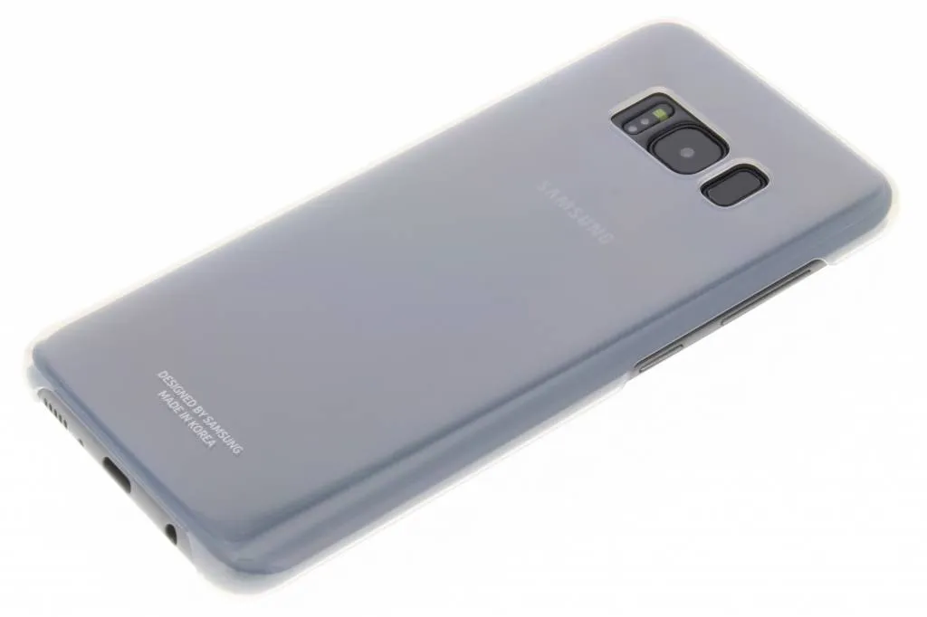 Coque Samsung S8 G950F Transparente Argent pour Usage Quotidien Chic