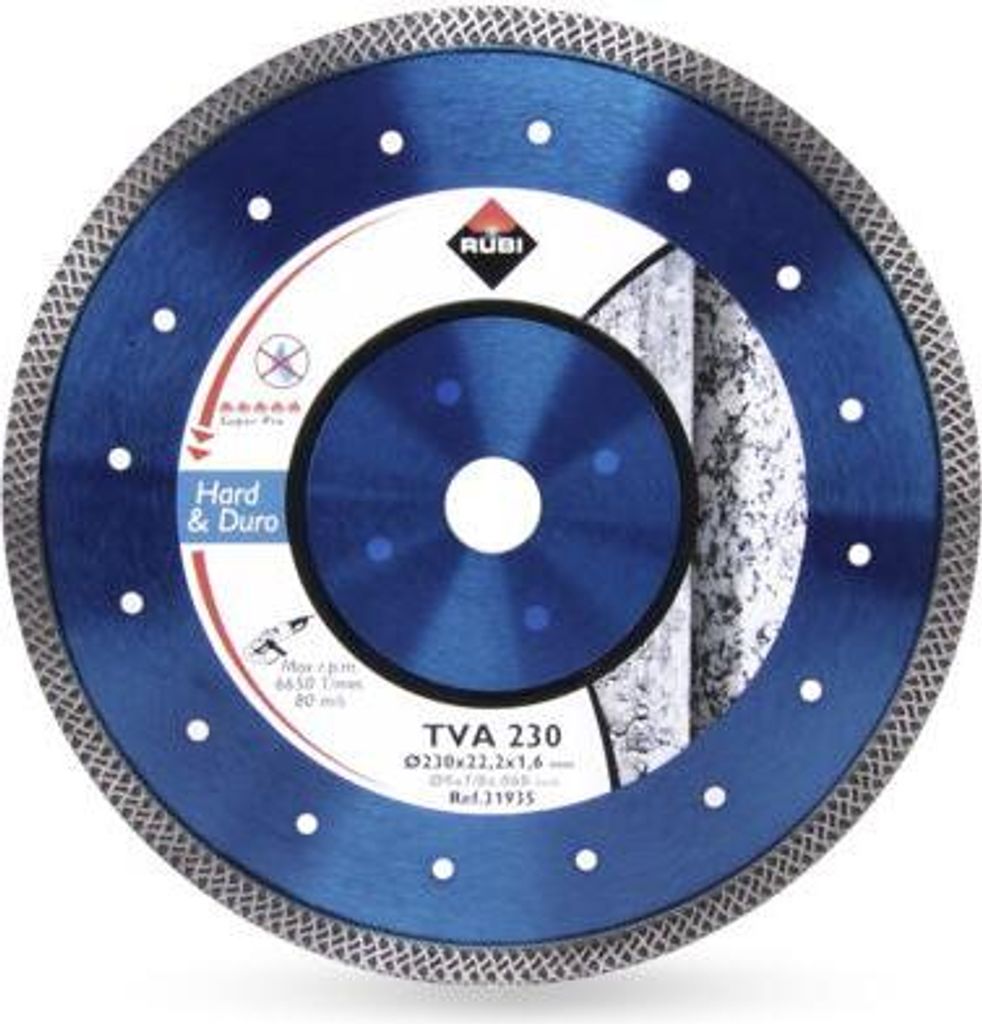 RUBI Rubi 31933 TVA 125 SUPERPRO Turbo Viper Diamond Saw Zdjęcie produktu 