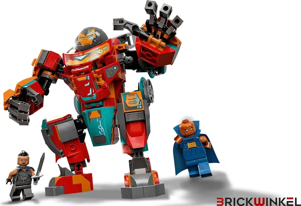 Robot Iron Man LEGO Marvel 76194 Jouet de construction transformable 2-en-1 - 23