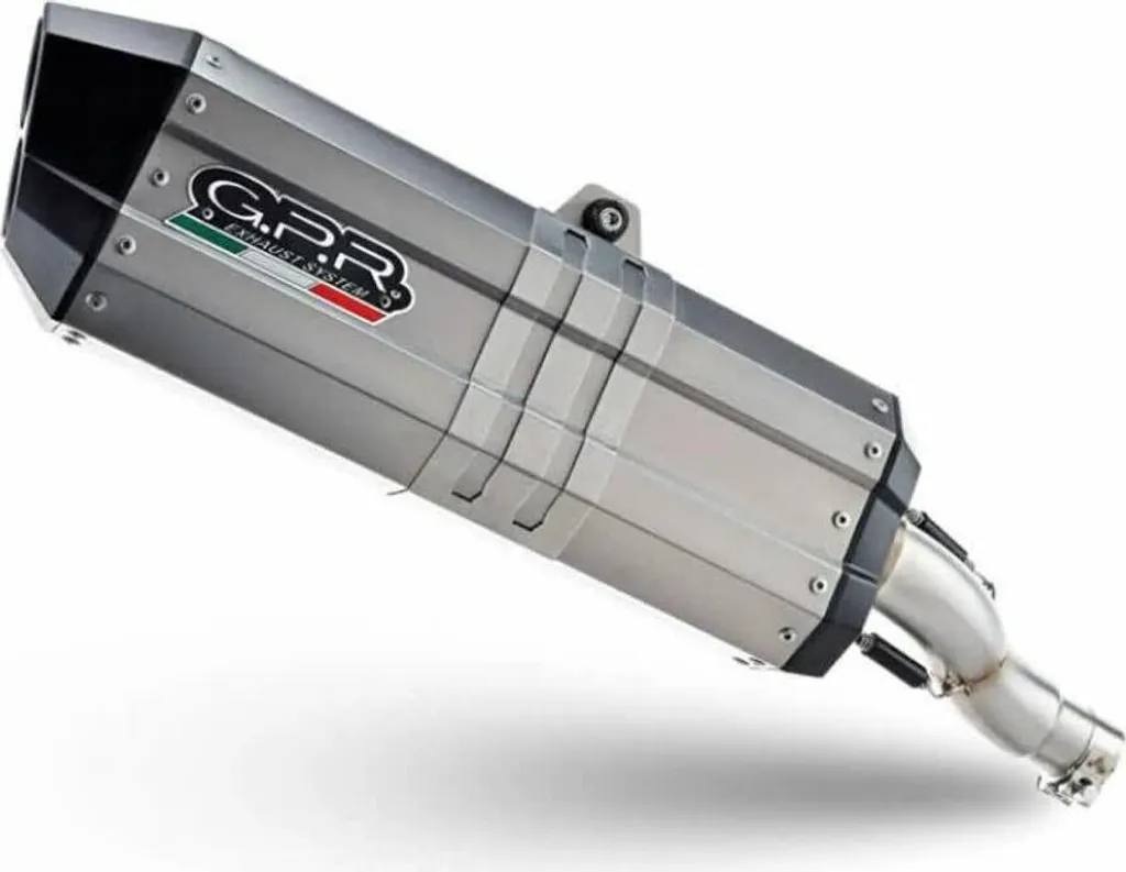 Échappement Moto GPR Hyper Sonic en Titane pour Benelli TRK 702 2023