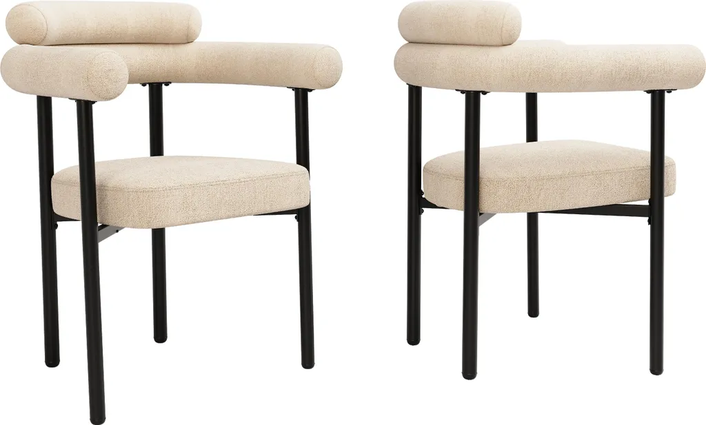 Chaises de Table Ergonomiques x4 : Fini le Mal de Dos au Dîner