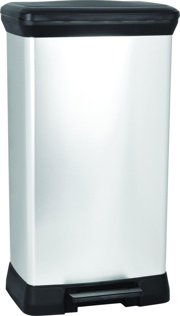 Odpadkový koš DECO BIN 50l střibrný Obrázek produktu 