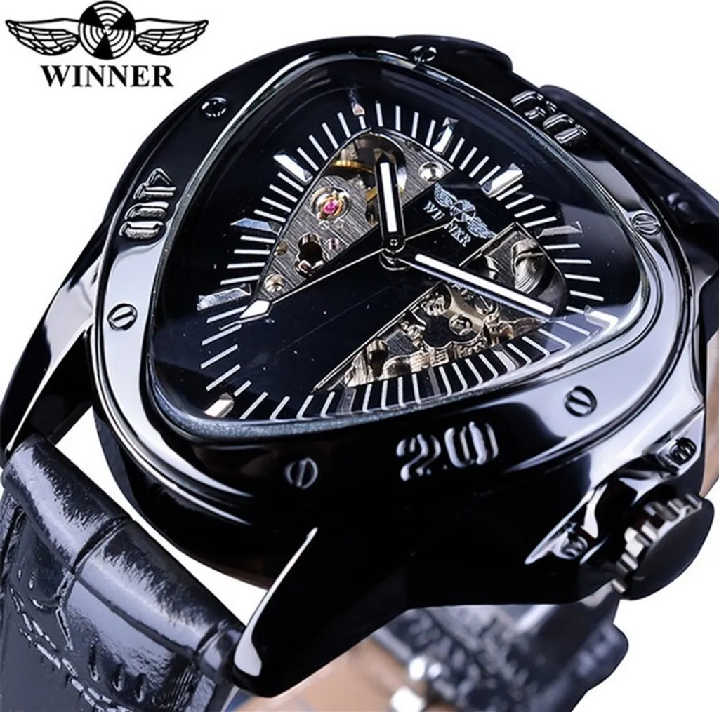 Orologio da Uomo Winner Otto - Eleganza e Stile in Nero KP14442