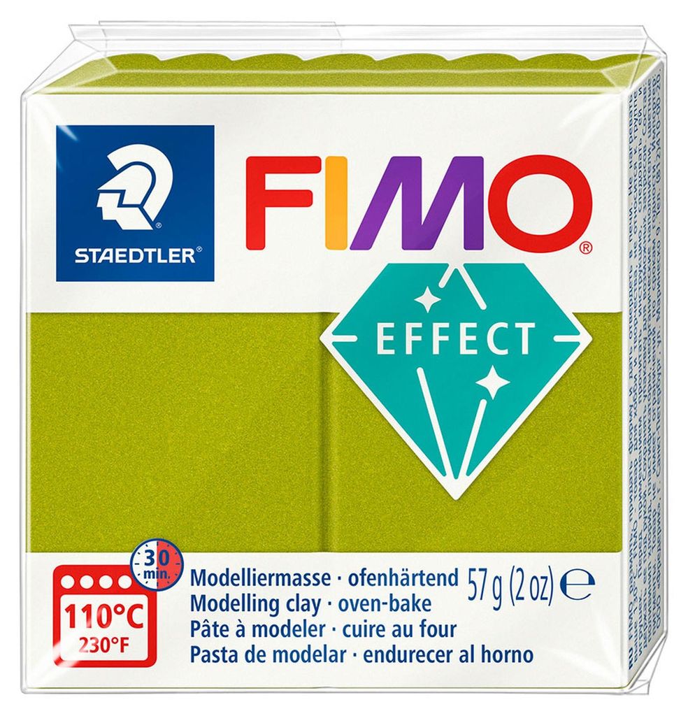 Staedtler FIMO 8010-51, Töpferton, Grün, Metallisch, 8 Produktbild 