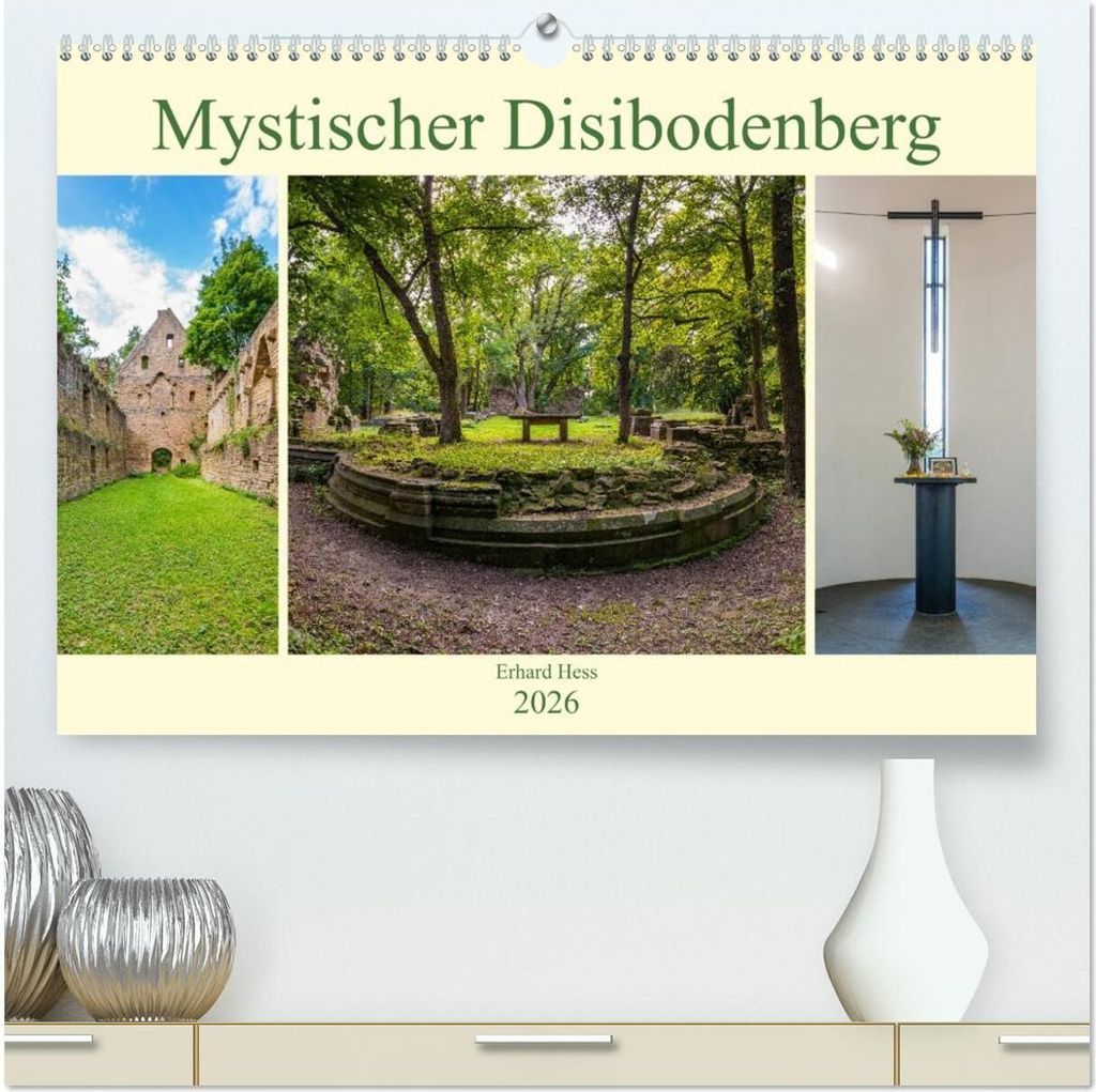 Mystischer Disibodenberg (hochwertiger Premium Wandkalender 2026 DIN A2 quer), Kunstdruck in Hochglanz