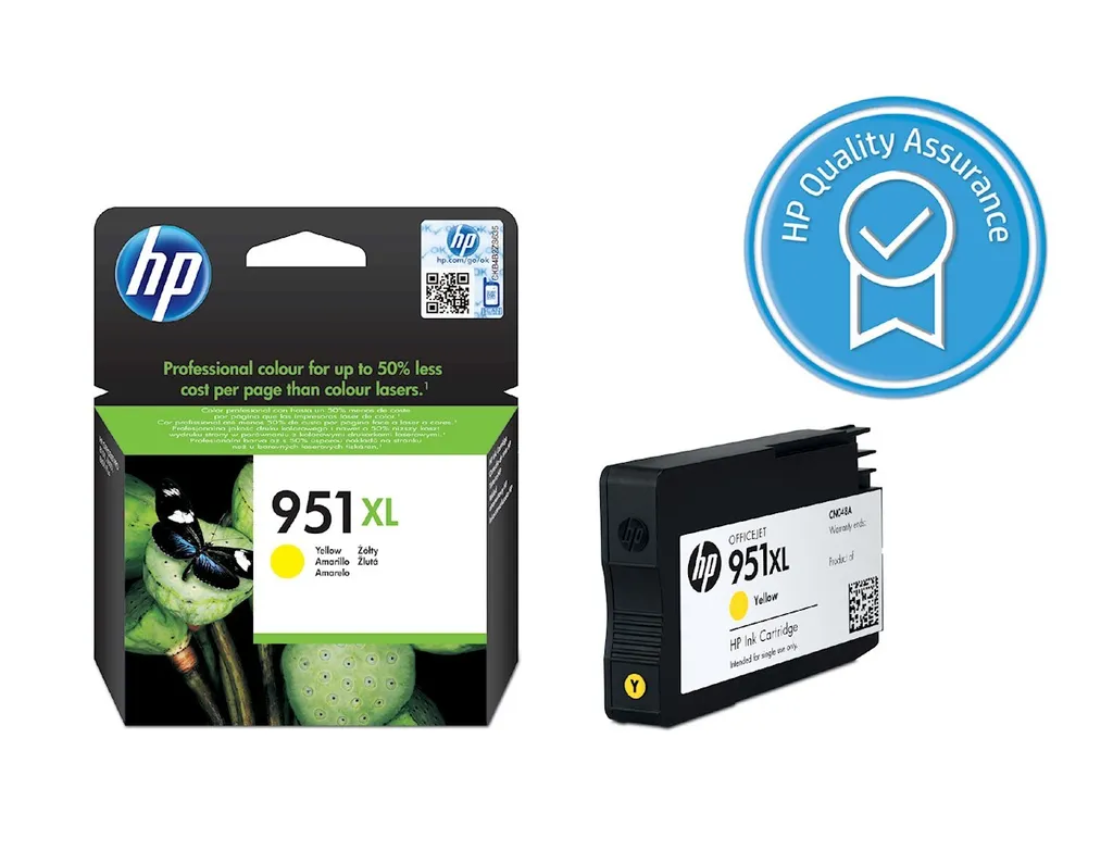 Cartuccia HP 951XL Giallo CN048AE Originale per OfficeJet Pro