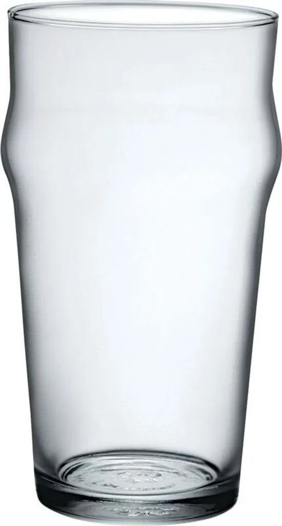 Lot de 12 Verres à Bière Nonix Empilables en Verre de Haute Qualité
