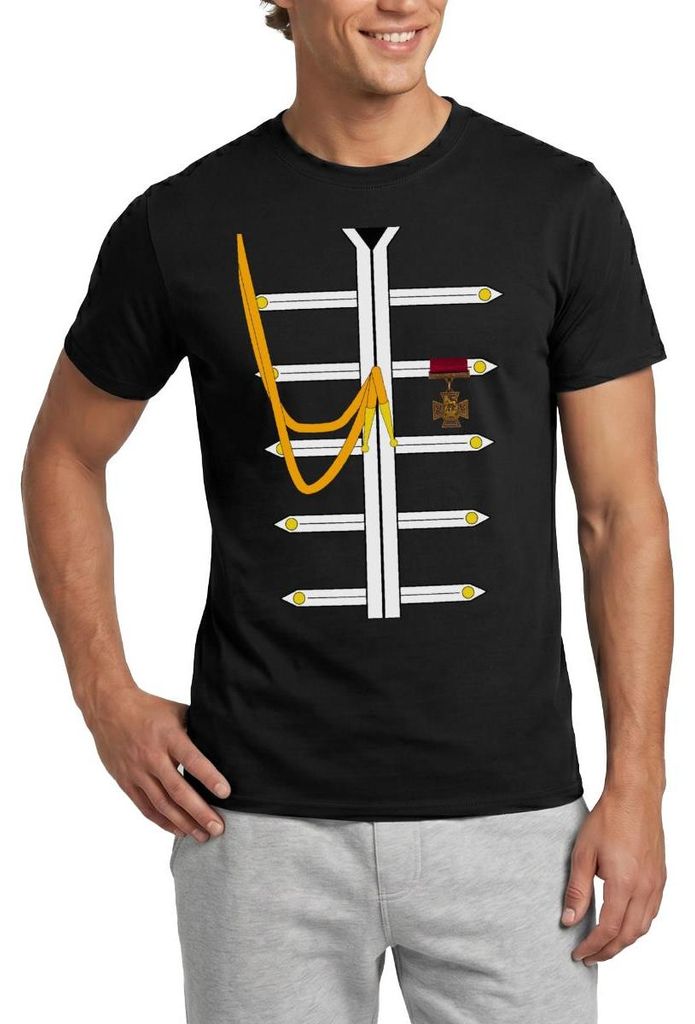 Spreadshirt Sgt Pepper Anzug Kostüm Fasching Männer T-Shirt, XL, Schwarz