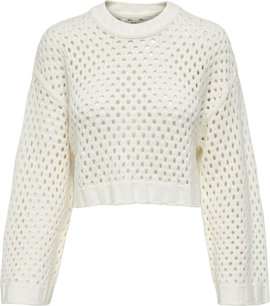 ONLY Top Rundhals Langarm tiefe Schultern Größe: XL