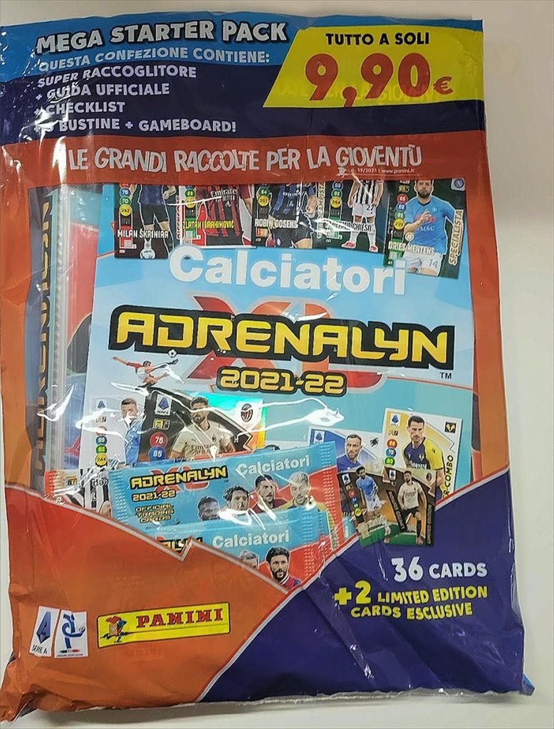 Panini football cards Italian League 2025 Mega Starter Set