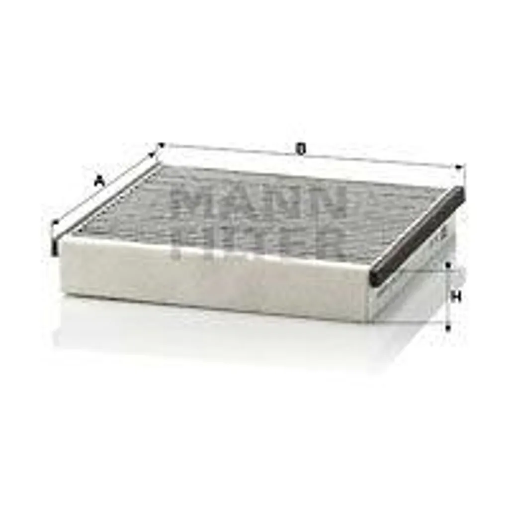 Filtre habitacle CUK 1931-2 MANN-FILTER haute efficacité anti-odeur