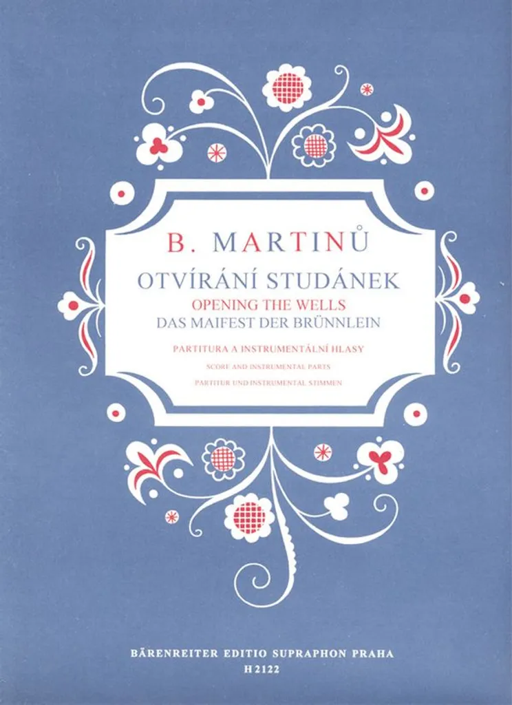 Matériel Musical Das Maifest der Brünnlein pour Chœur et Instruments