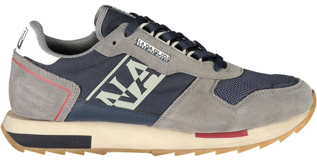Herren Sportschuhe in Blau mit kontrastierenden Details und Komfortsohle