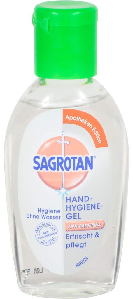 SAGROTAN Handhygiene-Gel, 50 ml Gel Produktbild 