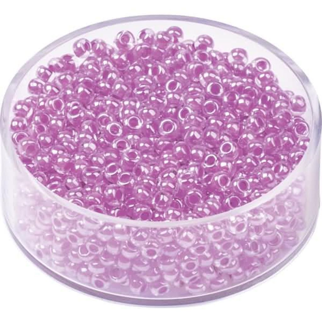 KNORR PRANDELL 213105318 Böhmische Rocailles Ø 2,5 mm Glas orchidee