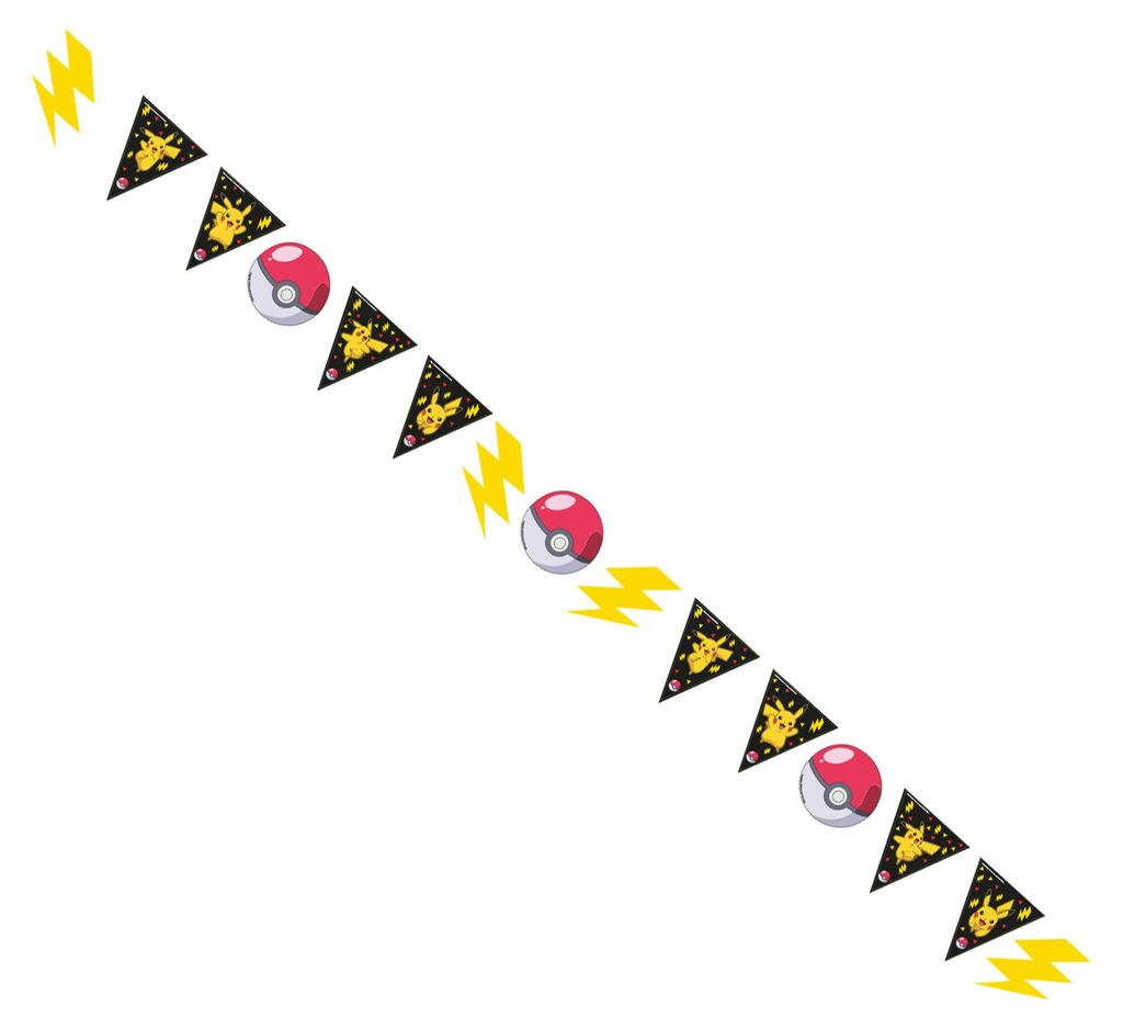 Bannière Pokemon, 3,3 m x 17,5 cm Image du produit 