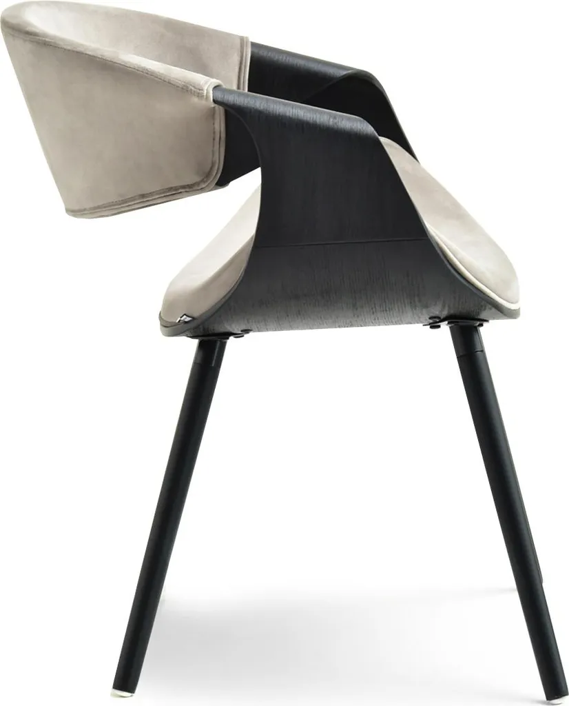 Offerta Sedia SAROLTA Design | Nero e Beige per la tua Cucina - 4