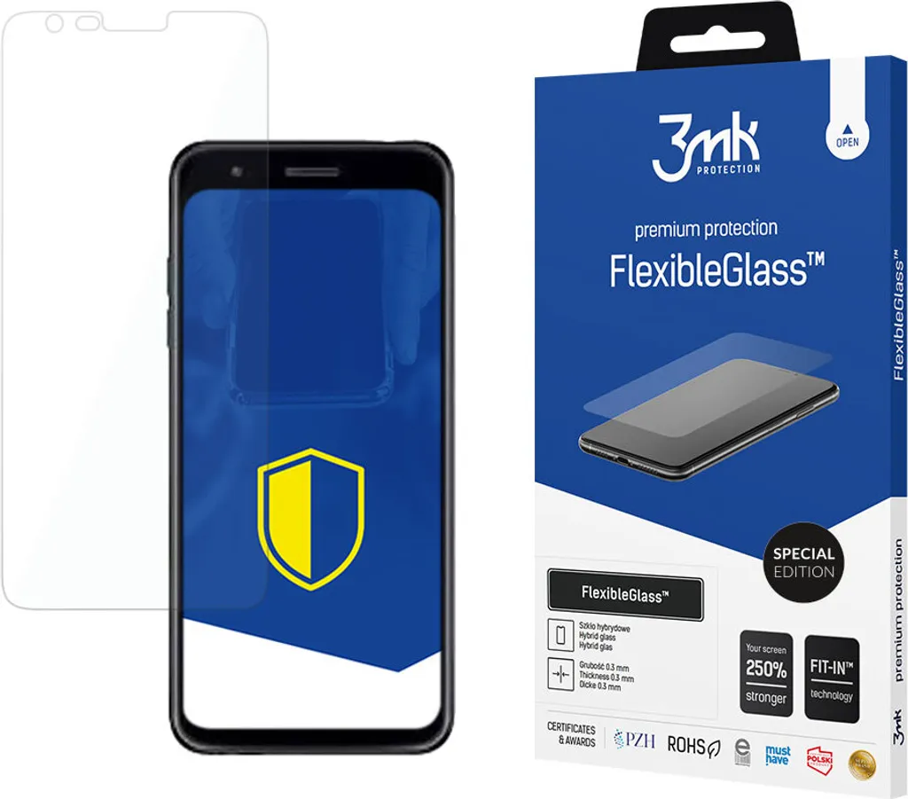 3Mk Flexibleglass per LG K11 Special Edition | Vetro Ibrido 7H Sottile