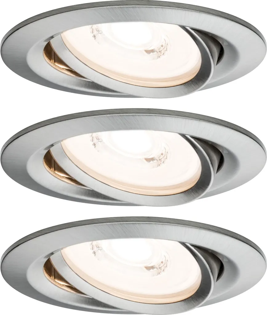 Illuminazione LED Paulmann Moneta Ferro - Stile Moderno 6,8W