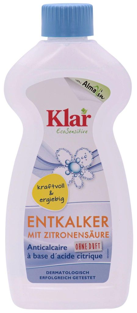 KLAR Entkalker Zitronensäure Kalklöser 500 ml