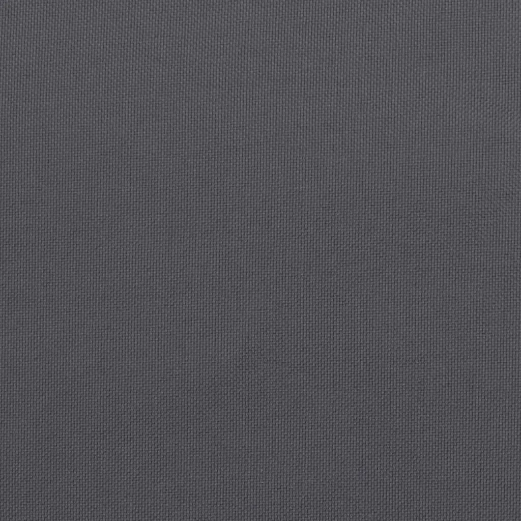Offerta Cuscino Pallet 120x80x12 cm Tessuto Antracite - vidaXL - 12