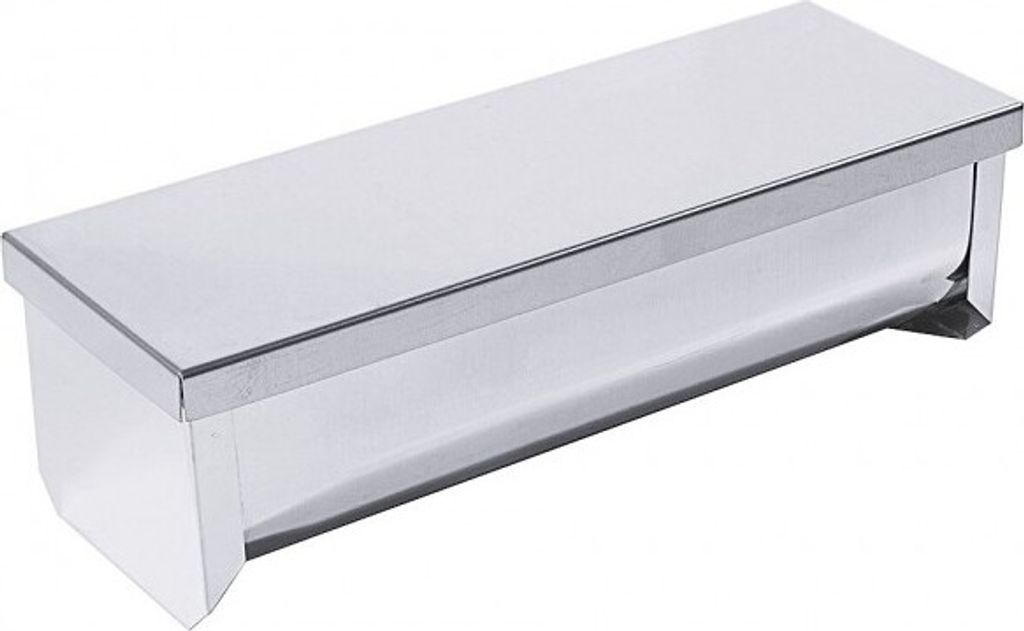 Terrinenform, halbrunde Form, mit Deckel, Edelstahl, Produktbild 